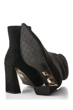 'Lemmie' Alcantara Heeled Boots
