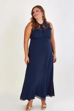 'Lena' Lace Maxi Dress