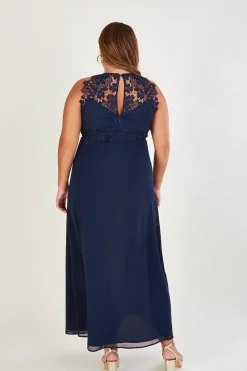 'Lena' Lace Maxi Dress