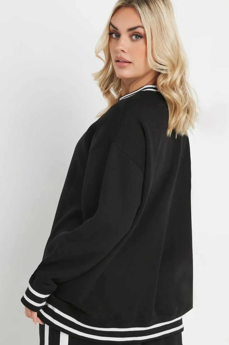 'Les Archives' Contrast Slogan Sweatshirt