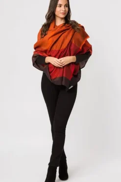 'Libration' Cashmere & Merino Wool Throw