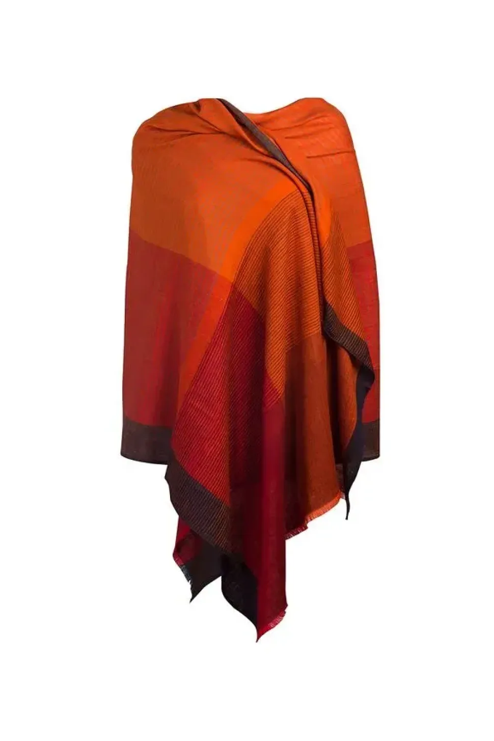 'Libration' Cashmere & Merino Wool Throw