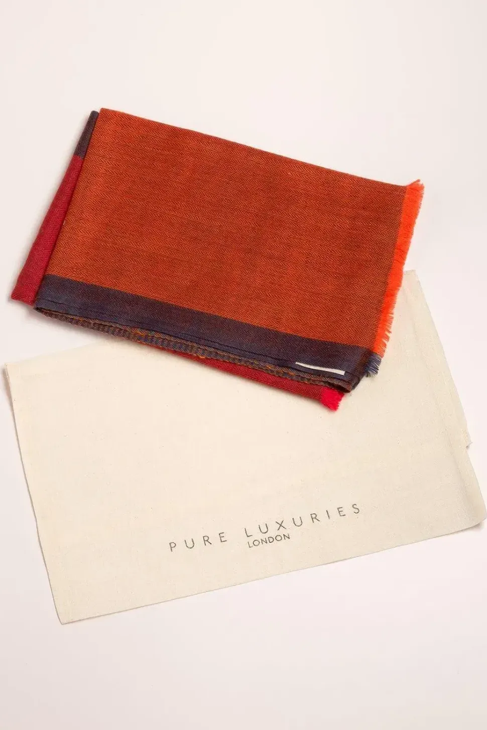 'Libration' Cashmere & Merino Wool Throw