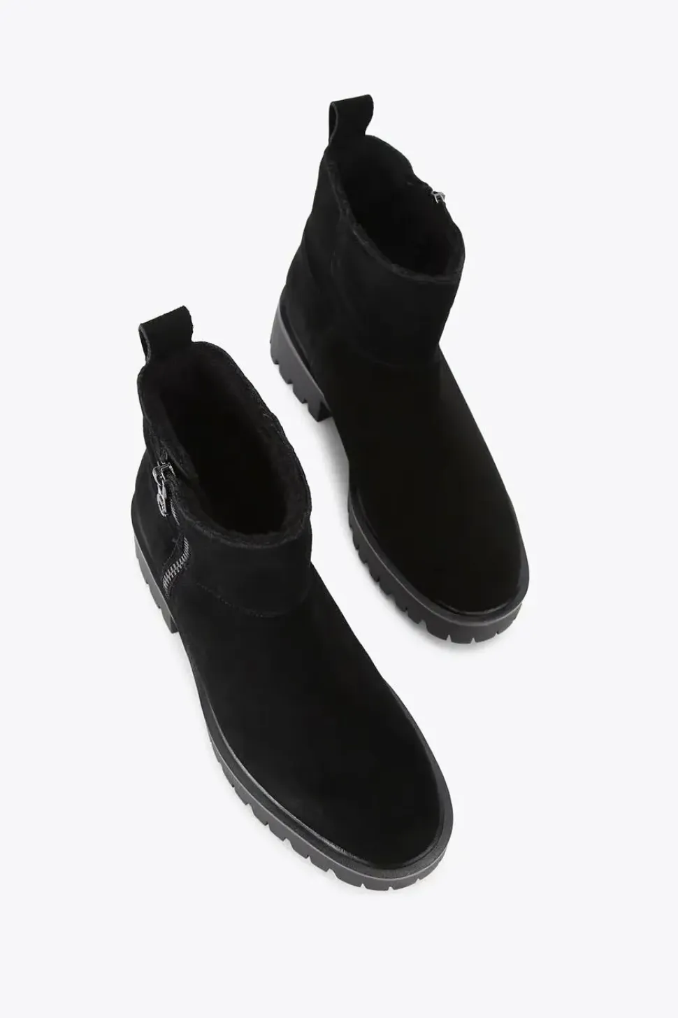'Limit Fur' Suede Boots