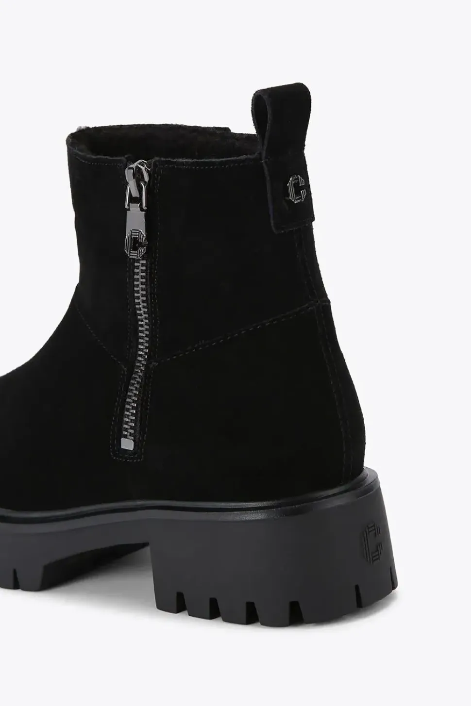 'Limit Fur' Suede Boots
