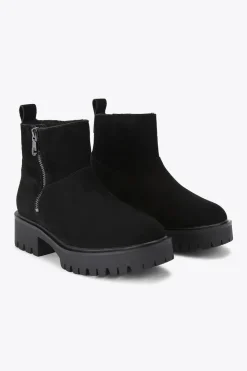 'Limit Fur' Suede Boots