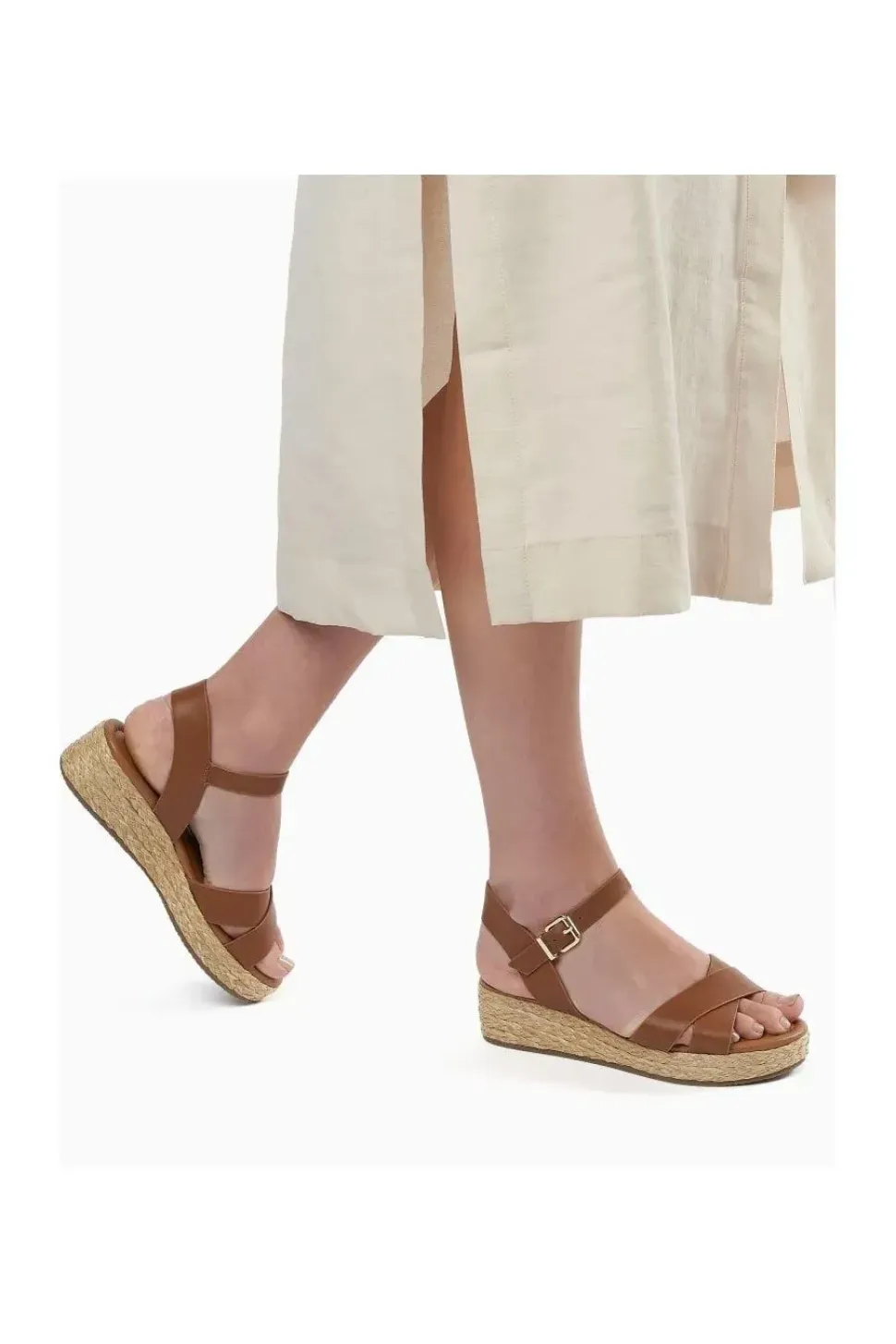 'Linnie' Leather Sandals