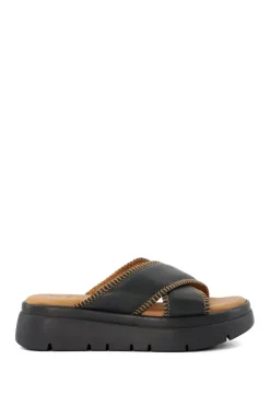 'Litch' Leather Flatforms