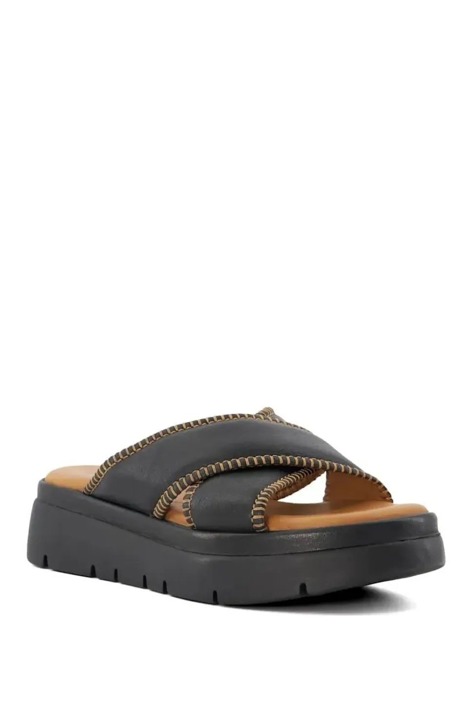 'Litch' Leather Flatforms