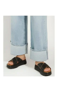 'Litch' Leather Flatforms
