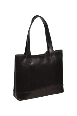 'Little Patience' Leather Tote Bag