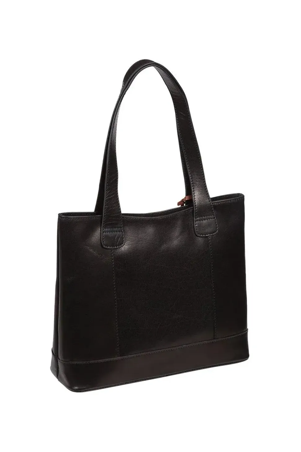 'Little Patience' Leather Tote Bag