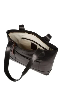 'Little Patience' Leather Tote Bag