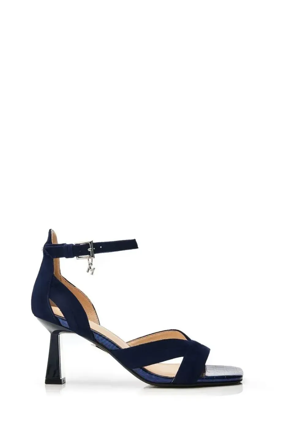 'Livelia' Suede Heeled Sandals
