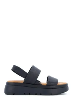 'Location' Leather Flatforms