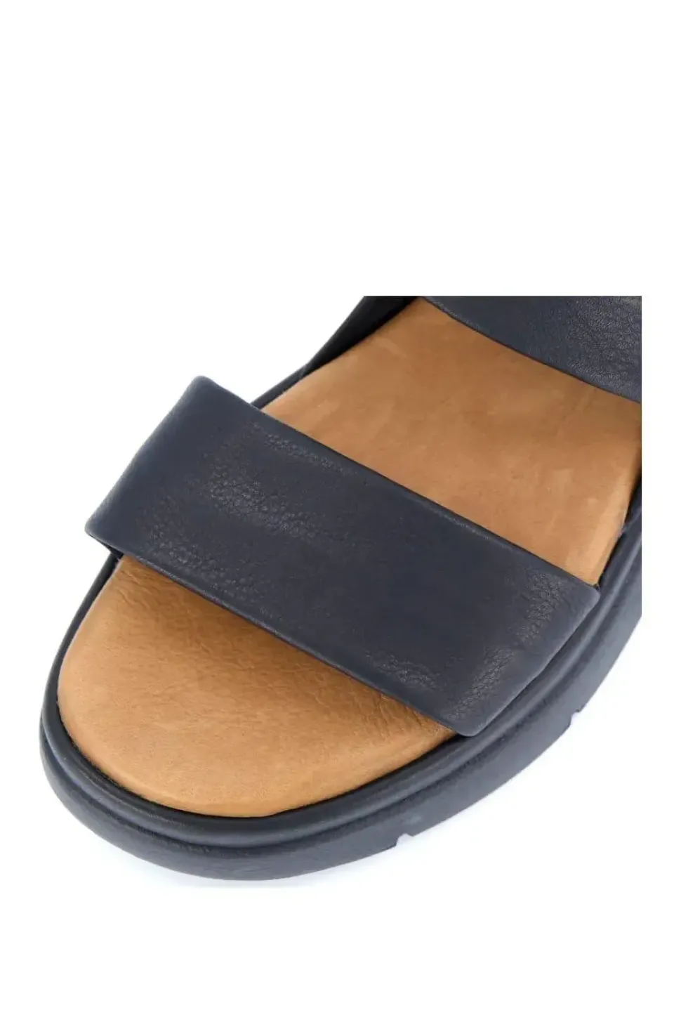 'Location' Leather Flatforms
