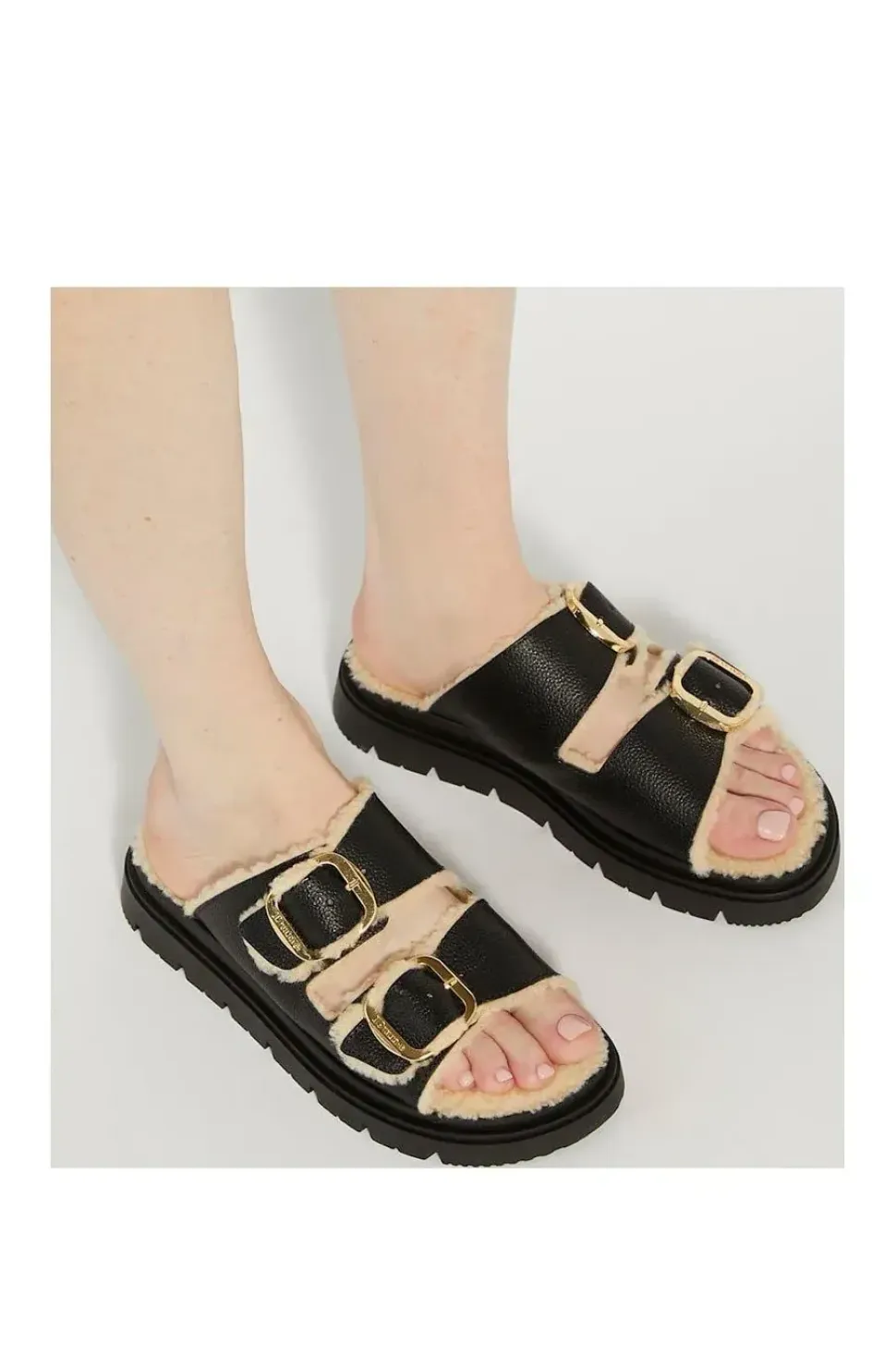 'Lodge' Leather Sandals