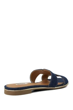 'Loopers' Denim Sandals