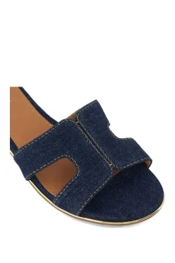 'Loopers' Denim Sandals