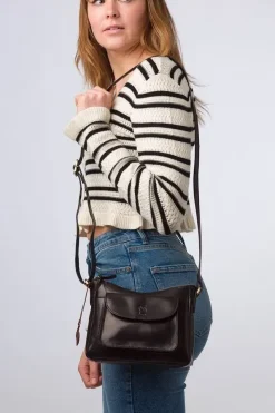 'Lottie' Leather Cross Body Bag