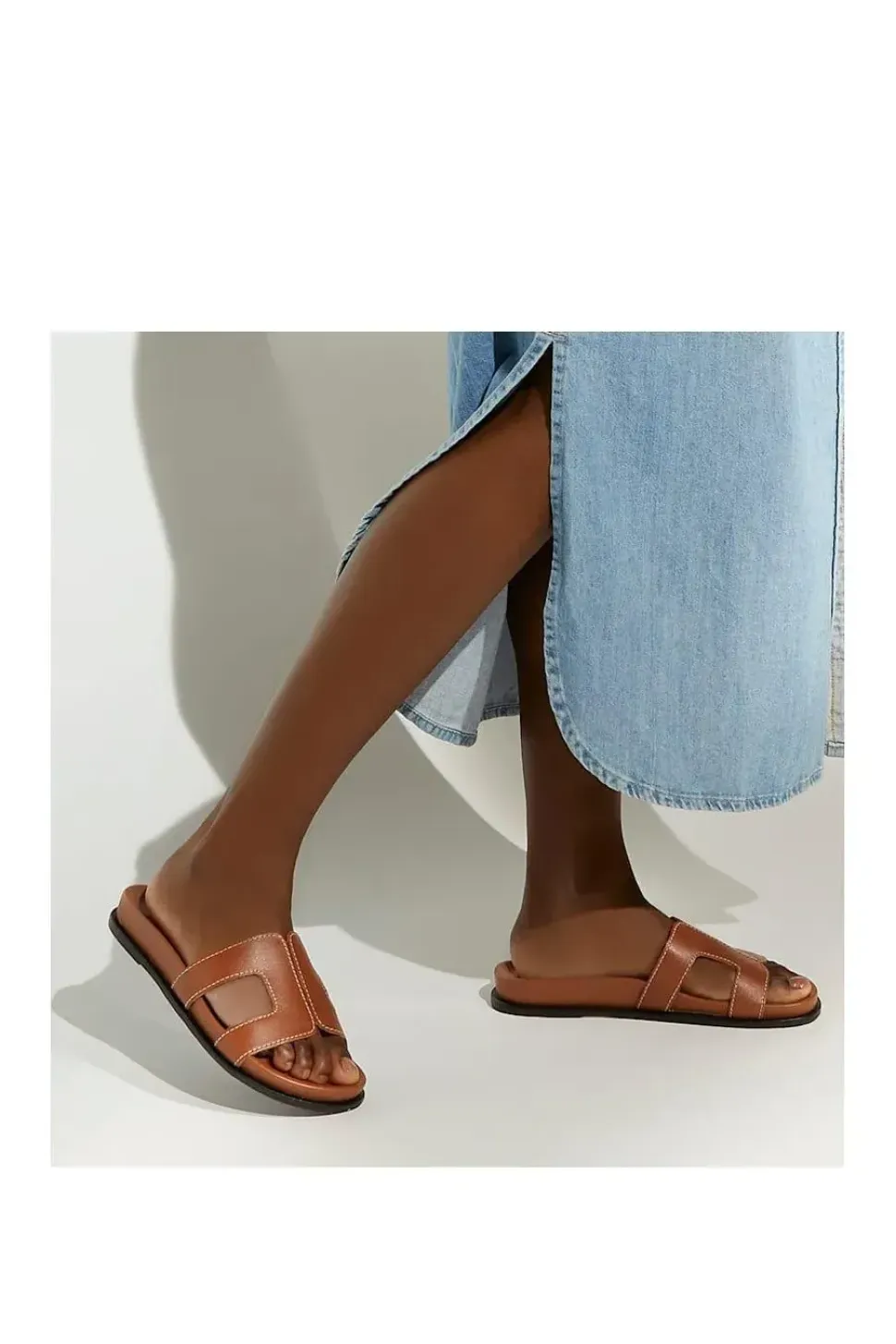 'Loupa' Leather Sandals