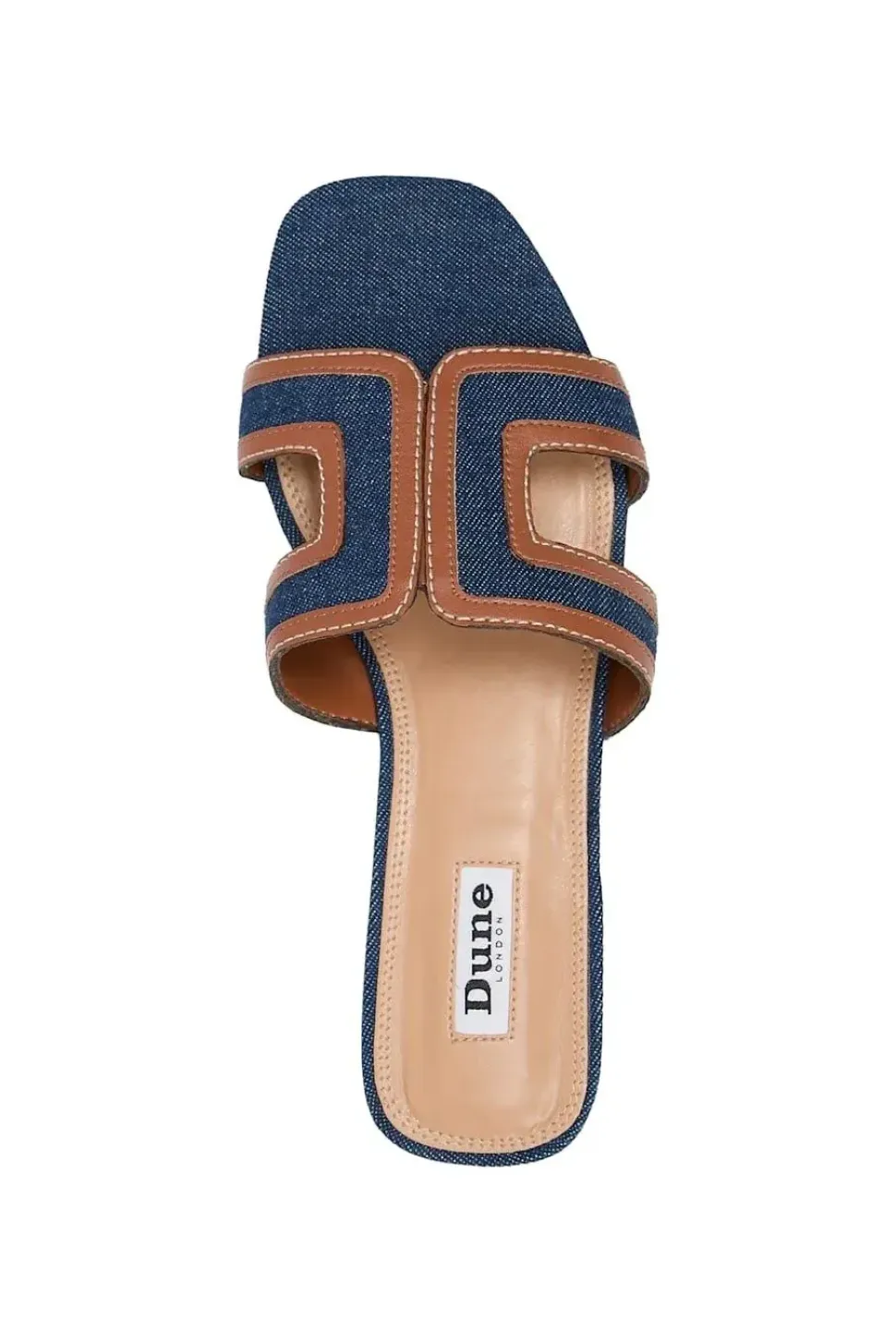 'Loupe' Denim Sandals
