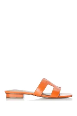 'Loupe' Leather Sliders