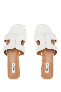 'Loupe' Leather Sliders