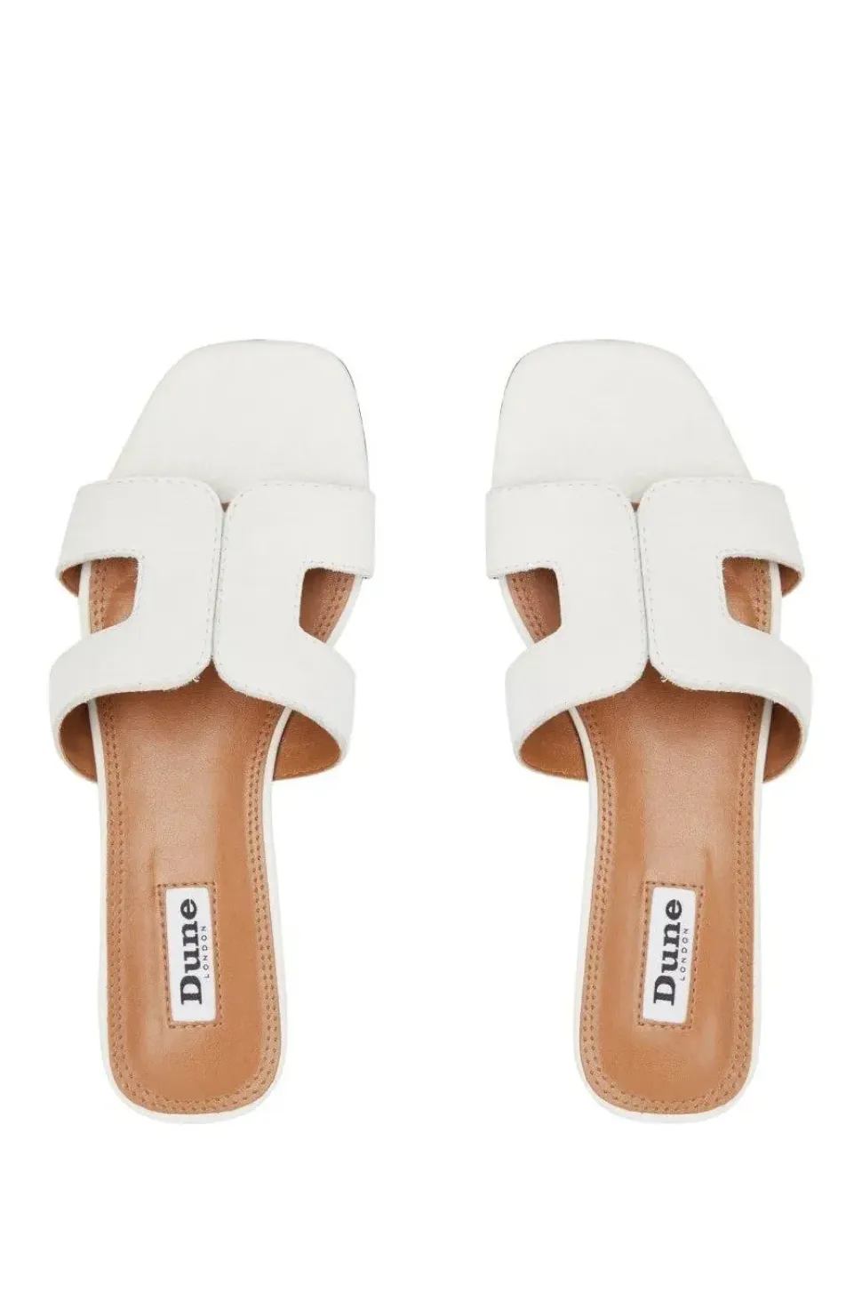 'Loupe' Leather Sliders