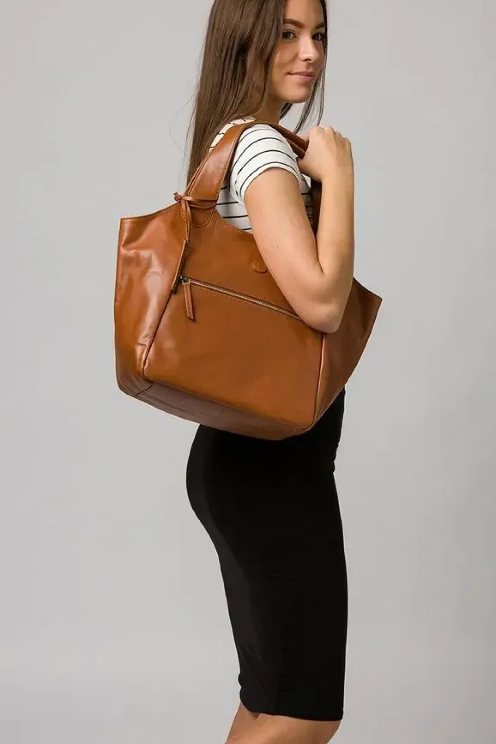 'Loxford' Leather Tote Bag