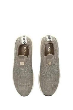 'Luna Knit Bling' Fabric Trainers
