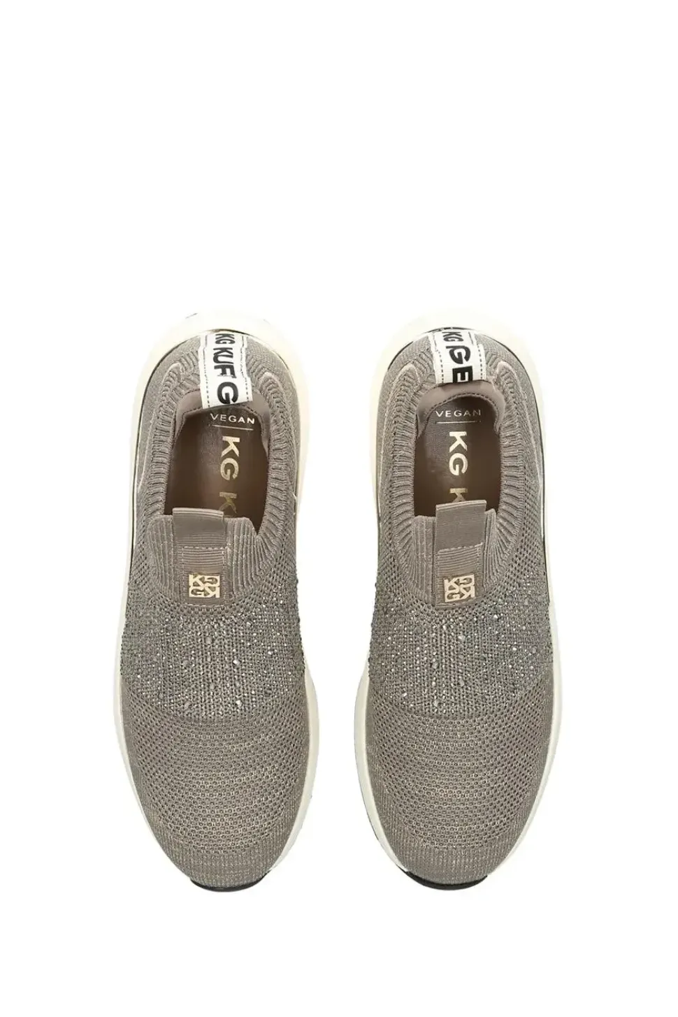 'Luna Knit Bling' Fabric Trainers
