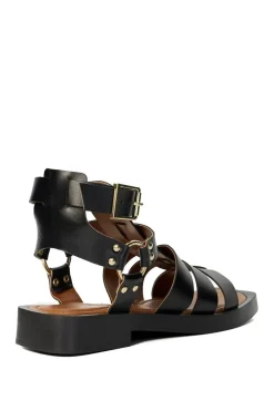 'Lynks' Leather Sandals