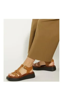 'Lyons' Leather Sandals