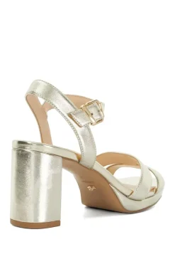 'Manifesting' Leather Sandals