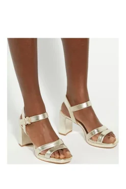 'Manifesting' Leather Sandals