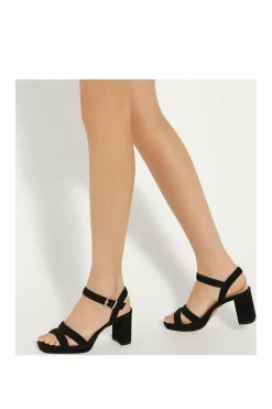 'Manifesting' Suede Sandals