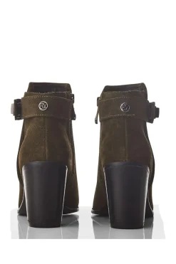 'Maricella' Suede Heeled Boots