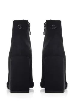 'Marrienne' Alcantara Heeled Boots