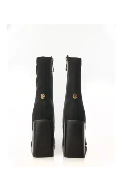 'Marylou' Alcantara Heeled Boots