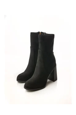 'Marylou' Alcantara Heeled Boots