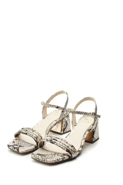 'Mayra' Porvair Heeled Sandals