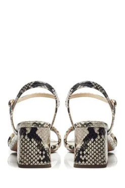 'Mayra' Porvair Heeled Sandals