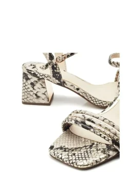 'Mayra' Porvair Heeled Sandals