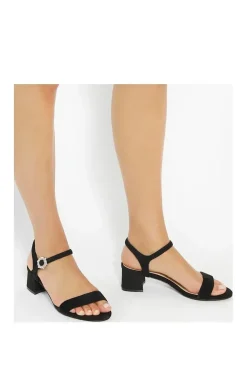'Measure' Suede Sandals
