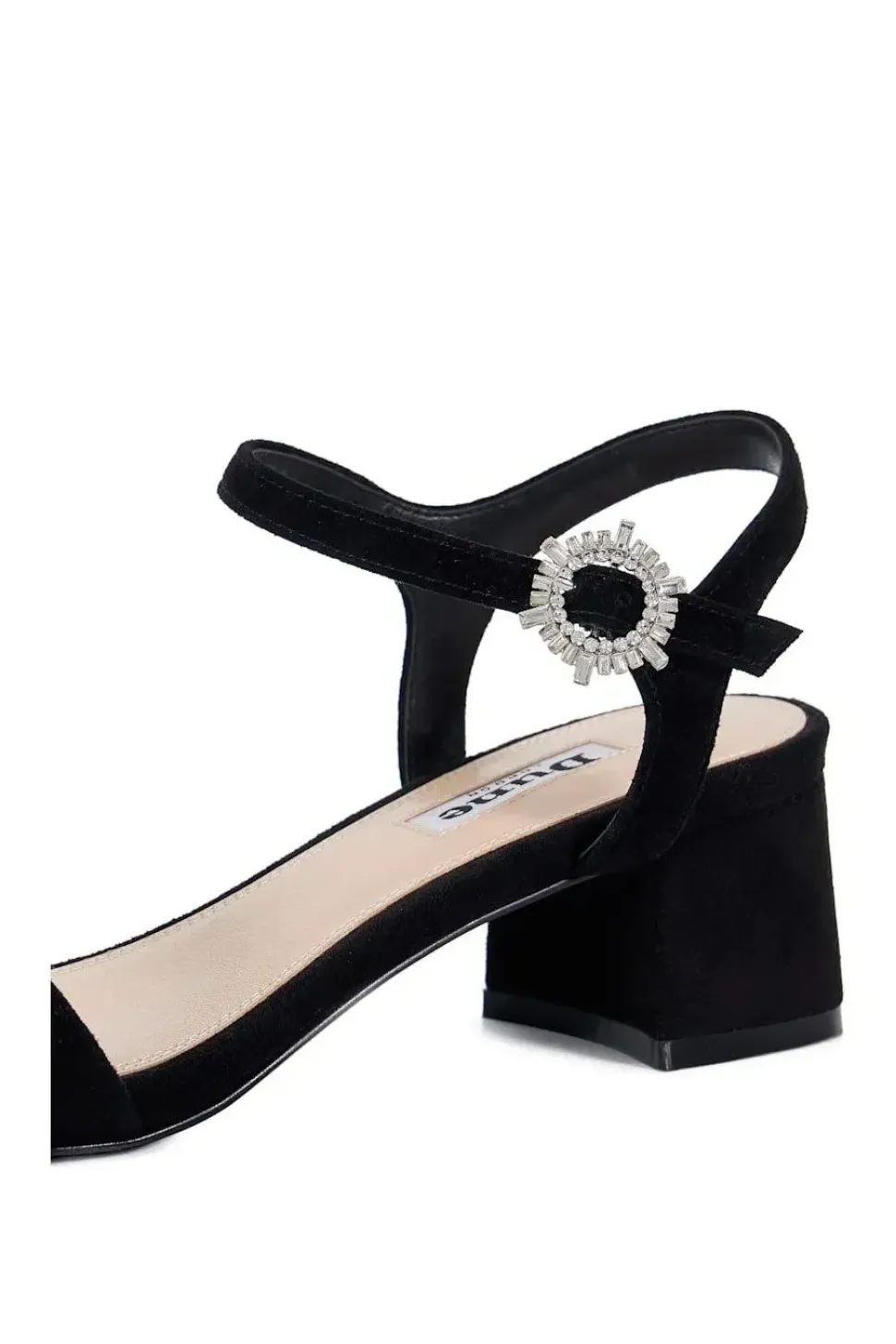 'Measure' Suede Sandals