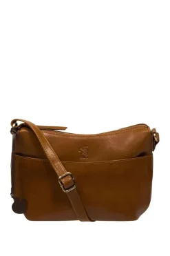 'Merrill' Leather Cross Body Bag