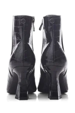 'Milley' Patent Heeled Boots