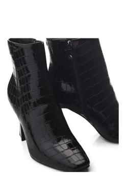 'Milley' Patent Heeled Boots