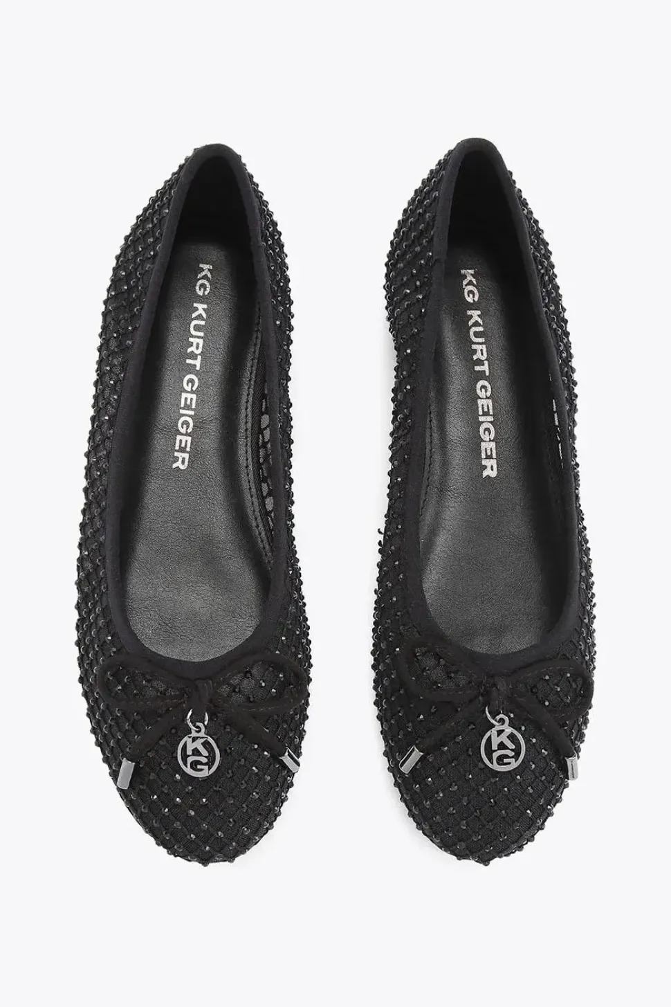 'Mindy Gem' Suedette Flats